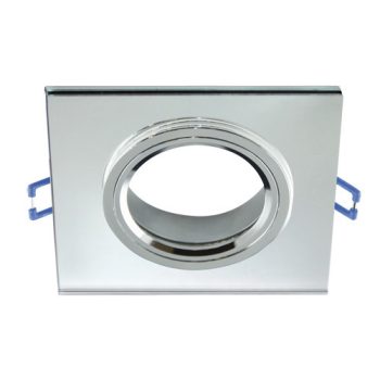   Strühm Selena Beépíthető spot keret, fix, négyzet forma, tükrös felület