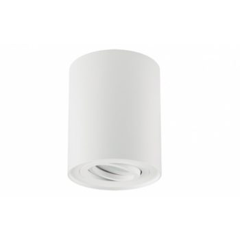   Strühm Hary Felületre szerelhető spot keret, billenthető, kerek forma, fehér  szín