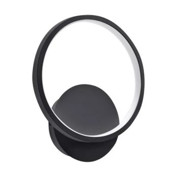 Strühm Led lámpa 10W 4100K 1090Lm IP20 fekete kerek Emma 