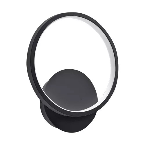Strühm Led lámpa 10W 4100K 1090Lm IP20 fekete kerek Emma 