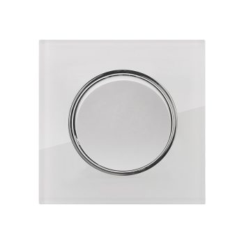 Eldira egyes üveg keret fehér