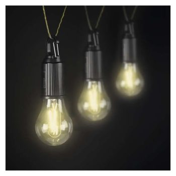 Emos USB tölthető LED izzó , állítható fényerő IP44