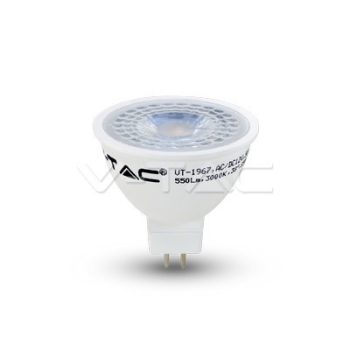   V-TAC LED spot izzó 12V MR16 7W 550Lm 38° 3000K Készlet erejéig kapható!
