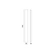 Kobi Mirana fali led lámpa 60cm 12W 860Lm 4000K IP44