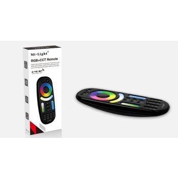   Mi-light 4 zónás fekete távirányító RGB, RGBW és RGBCCT led szalaghoz (FUT092-B)