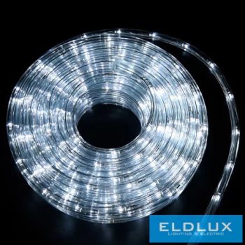   WISDOM fénykábel hideg fehér  fénnyel 8 funkció 144Led 6m  IP44