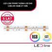 LEDline COB RGB+CCT LED szalag 24V 18W 500Lm 840led/m IP20 KÉSZLET EREJÉIG KAPHATÓ!