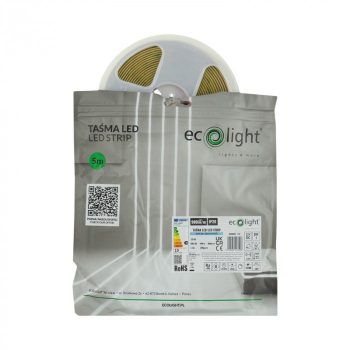 Ecolight COB LED szalag 12V 10W 900lm 6000K 320led/m IP20