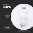 V-TAC CCT Mennyezeti led lámpa, állítható színhőmérséklet, opál búra 24W 2600Lm 3000-6400K KÉSZLET EREJÉIG KAPHATÓ!