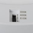 Kanlux ERGA mozgásérzékelős LED mennyezeti lámpa, fehér 17W 1800LM CCT 3000-6500K 
