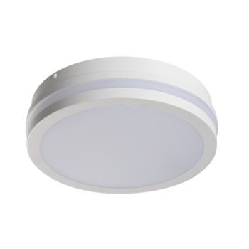   Beno kültéri lámpa mozgásérzékelővel, kerek, fehér 18W 4000K 1550Lumen