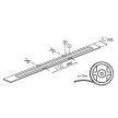 Kanlux COB led szalag 24V 10W 950Lm 3000K IP65