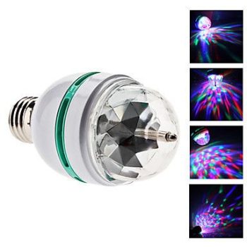 Disco Led izzó 3W RGB 