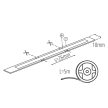 Kanlux  COB LED szalag 24V 14W 1260Lm CCT 608led/m IP00