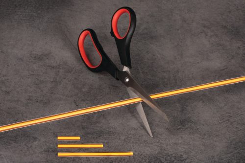 Kanlux "Free Cut" szabadon vágható  COB LED szalag 12V 12W 1080Lm 4000K 528led/m IP00