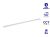 Kanlux Noben 24-36W LED lámpatest CCT 120cm 2970-4030Lm IP54