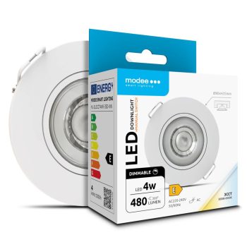 Modee Led mélysugárzó kerek 4W 3CCT IP44