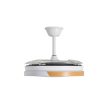 Modee Mennyezeti ventillátoros led lámpa távirányítóval  CCT 33W 4600Lm 3000-6000K 