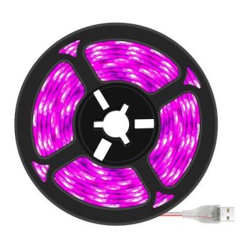   Növénynevelő LED szalag USB csatlakozóval 5V 4W 180Led 3m
