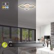 Vivalux  RUBY MennMennyezeti design led lámpa távirányítóval 55W 4930Lm 3000-6400K