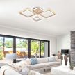 Vivalux  RUBY MennMennyezeti design led lámpa távirányítóval 55W 4930Lm 3000-6400K