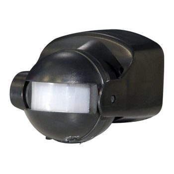   Kanlux PIR mozgásérzékelő 160° függőleges beállítás 1200W IP44 fekete