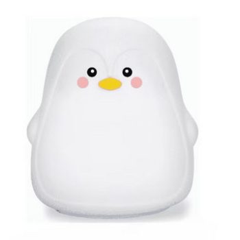 Pingvin RGB éjszajkai fény, USB tölthető