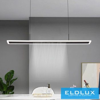   Universo fügeszték távirányítóval, fekete 70W 5600Lm CCT 