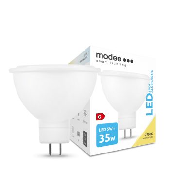   Modee LED spot izzó 12V MR16 5W 400Lm 100° 2700K KÉSZLET EREJÉIG KAPHATÓ!