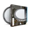 Modee CCT Mennyezeti design led lámpa távirányítóval, kritályos kerek forma, 96W 9120Lm 3000-6400K KÉSZLET EREJÉIG KAPHATÓ!