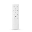Modee CCT Mennyezeti design led lámpa távirányítóval, kritályos kerek forma, 96W 9120Lm 3000-6400K KÉSZLET EREJÉIG KAPHATÓ!