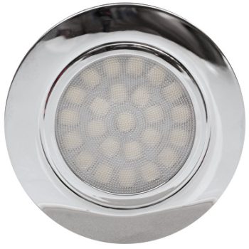   Ultralux Bútorba építhető led lámpa 220-240V 4W IP44 Króm