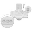 Ultralux Napelemes LED mozgásérzékelős reflektor IP54 11W 5000K 1500 Lm