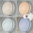 Vivalux  Pleada RGB W Mennyezeti design led lámpa távirányítóval 36W 2300Lm 3000-6400K 