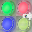 Vivalux  Pleada RGB W Mennyezeti design led lámpa távirányítóval 36W 2300Lm 3000-6400K 