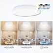 Vivalux Karina CCT Mennyezeti led lámpa, állítható színhőmérséklet, opál búra 18W 1750Lm 3000-6400K 