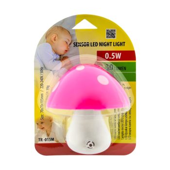   Trixline Gomba éjszakai fény beépített alkonyatérzékelővel