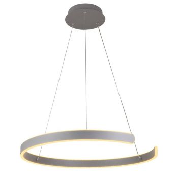   Nedes design függeszték távirányítóval 70W CCT 4800Lm szürke 