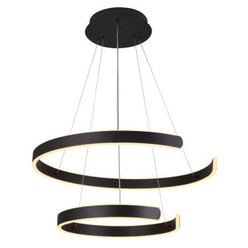  Nedes design függeszték távirányítóval 120W CCT 7800Lm fekete