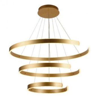   Nedes design függeszték távirányítóval 220W CCT 14500Lm arany 