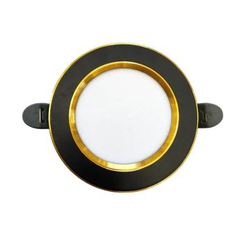   Nedes beépíthető spot lámpa 7,5W 490Lm 4000K fekete-arany
