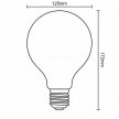 Nedes Filament design izzó LOVE izzószálas G125 2W 120Lm E27 2000K 