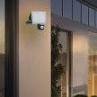 Nedes Mozgásérzékelős LED reflektor 20W 4000K 1900Lm IP65 fekete
