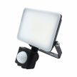 Nedes Mozgásérzékelős LED reflektor 30W 4000K 2850Lm IP65 fekete