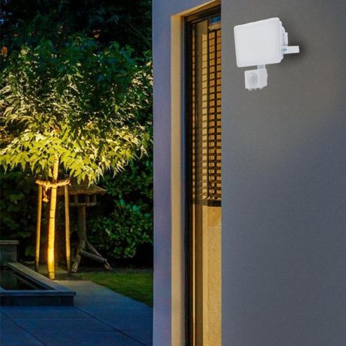 Nedes Mozgásérzékelős LED reflektor 10W 4000K 950Lm IP65 fehér