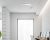 Nedes design mennyezeti lámpa távirányítóval +LampSmart Pro applikációs vezérléséssel, kerek forma CCT 72W 4500Lm fehér 