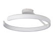 Nedes design mennyezeti lámpa távirányítóval +LampSmart Pro applikációs vezérléséssel, kerek forma CCT 72W 4500Lm fehér 