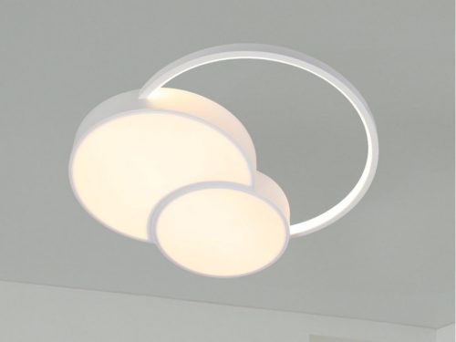 Nedes design mennyezeti lámpa távirányítóval +LampSmart Pro applikációs vezérléséssel CCT 60W 4900Lm