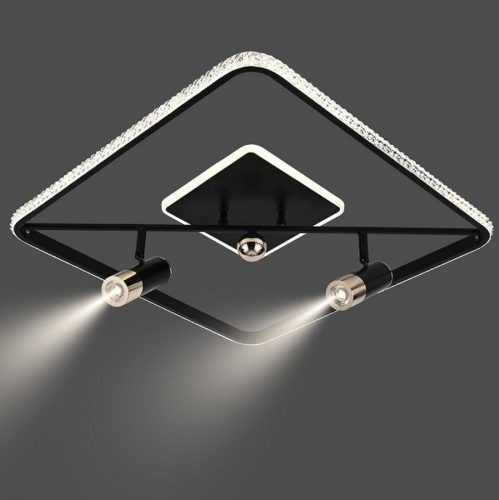 Nedes design mennyezeti lámpa távirányítóval +LampSmart Pro applikációs vezérléséssel CCT 70W 6000Lm