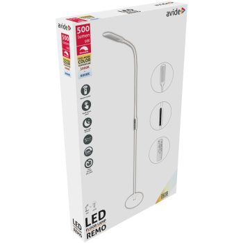   Avide led állólámpa Remo 9W CCT,fehér, távirányítóval